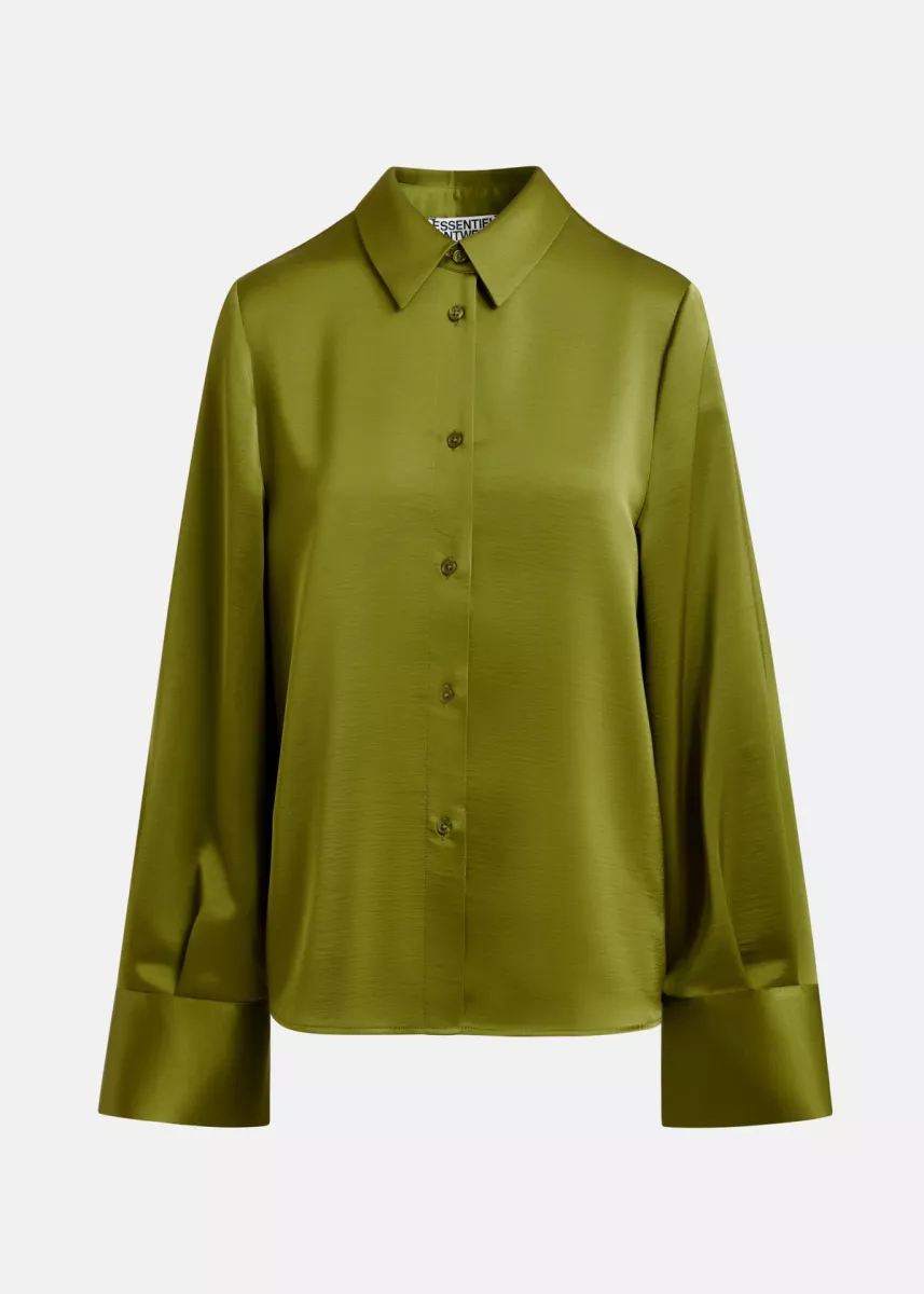 Essentiel Blouse - Middelgroen 1 Essentiel Essentiel Blouse - Middelgroen
