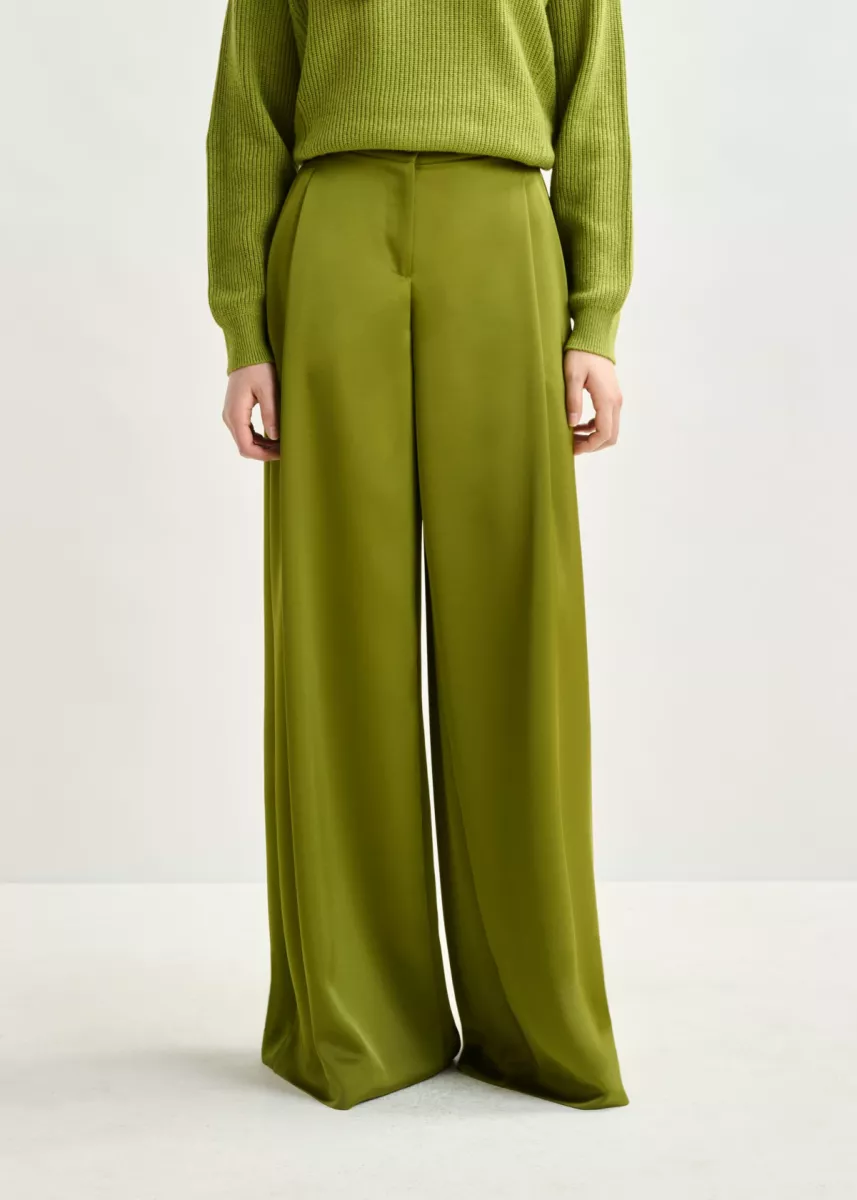 Essentiel Broek - Middelgroen 3 Essentiel Essentiel Broek - Middelgroen