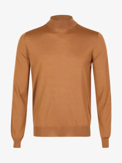 Filippo de Laurentiis Filippo de Laurentiis Pullover Mock - Cognac
