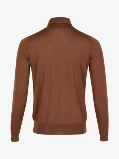 Filippo de Laurentiis Filippo de Laurentiis Pullover Polo - Middelbruin