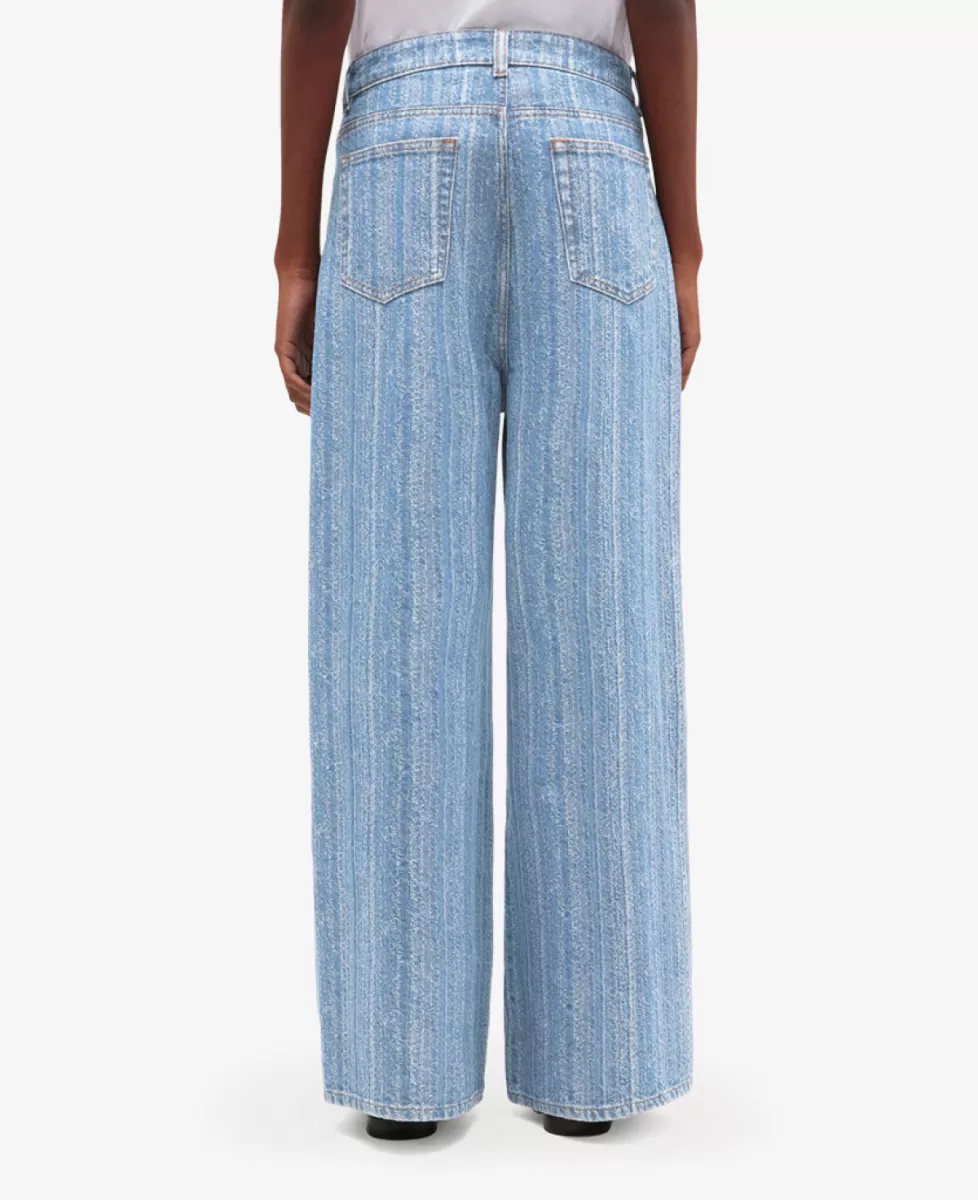 Ganni Jeansje - Denimblauw 4 Ganni Ganni Jeansje - Denimblauw