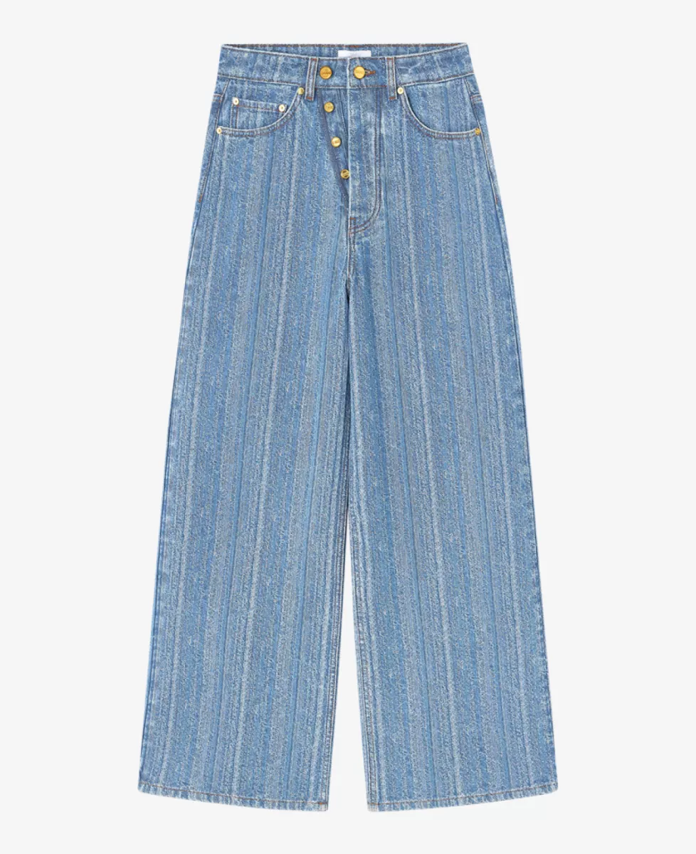 Ganni Jeansje - Denimblauw 1 Ganni Ganni Jeansje - Denimblauw