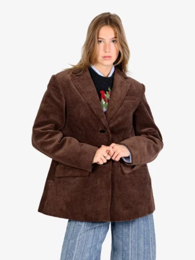 Ganni Ganni Blazer - Bruin