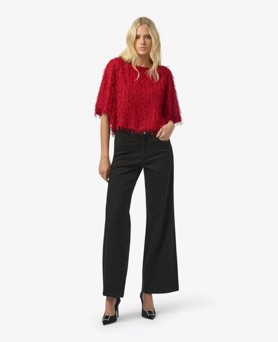Joseph Ribkoff Top - Rood 4 Joseph Ribkoff Joseph Ribkoff Top - Rood