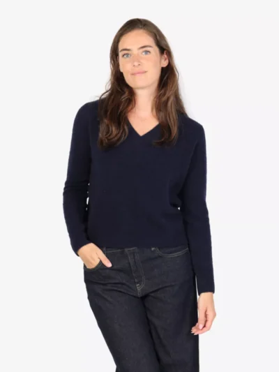 Les Amies Les Amies Trui - Donkerblauw