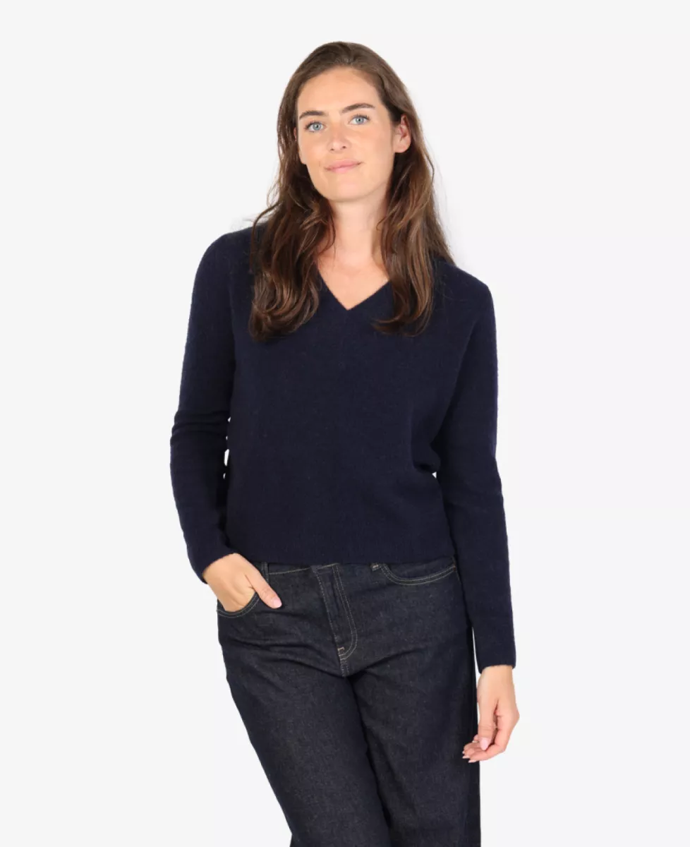 Les Amies Trui - Donkerblauw 2 Les Amies Les Amies Trui - Donkerblauw