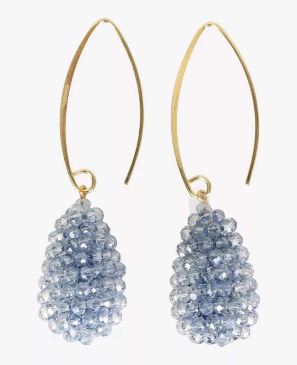 LOTT. Oorbellen - Blauw 1 LOTT. LOTT. Oorbellen - Blauw