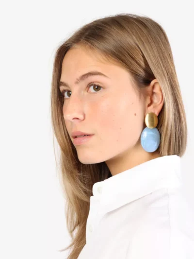 LOTT. LOTT. Oorbellen - Blauw