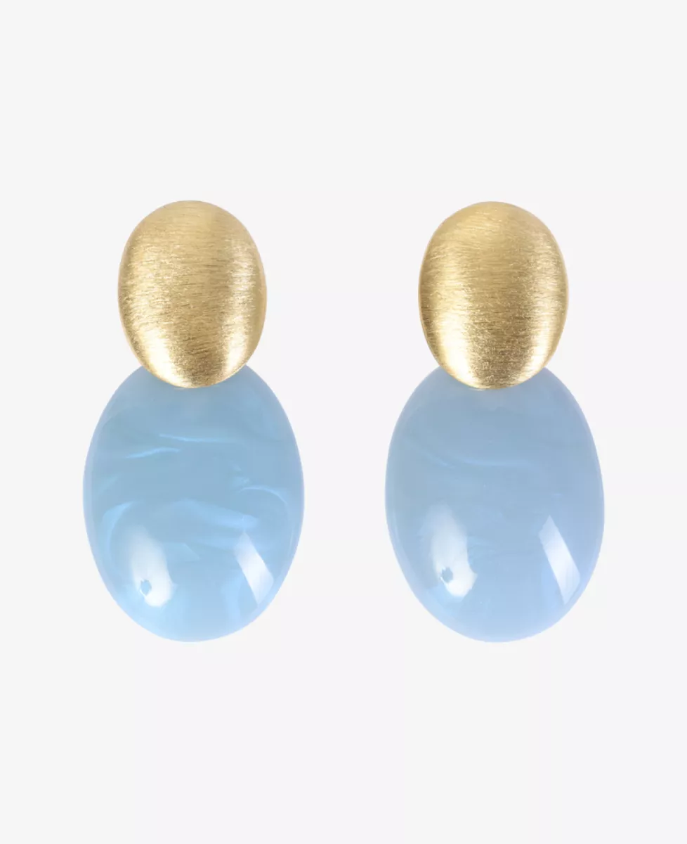 LOTT. Oorbellen - Blauw 1 LOTT. LOTT. Oorbellen - Blauw