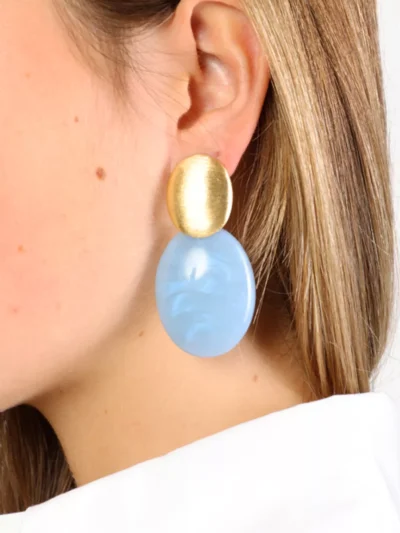LOTT. LOTT. Oorbellen - Blauw