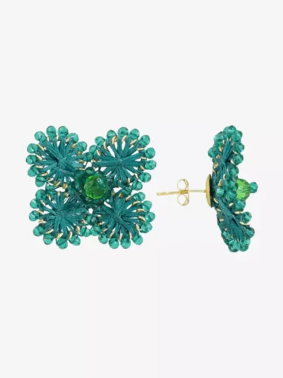 LOTT. LOTT. Oorbellen - Groen