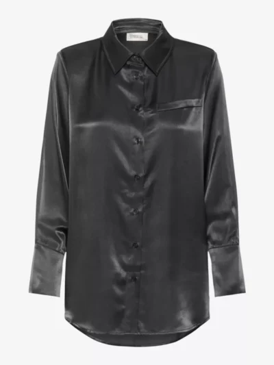 My Essential Wardrobe My Essential Wardrobe Blouse - Antraciet