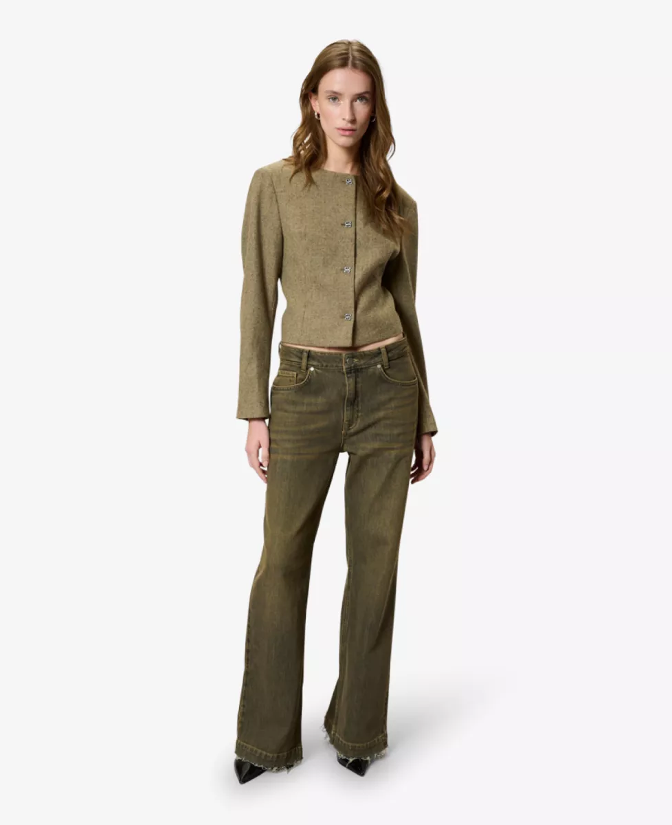 My Essential Wardrobe Blazer - Middelbruin 4 My Essential Wardrobe My Essential Wardrobe Blazer - Middelbruin