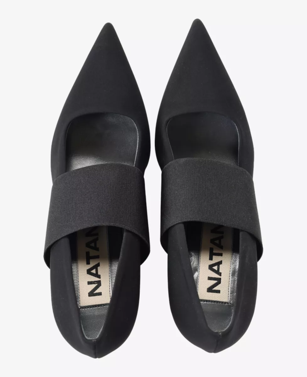 NATAN pump met elastiek - Zwart 4 NATAN NATAN pump met elastiek - Zwart