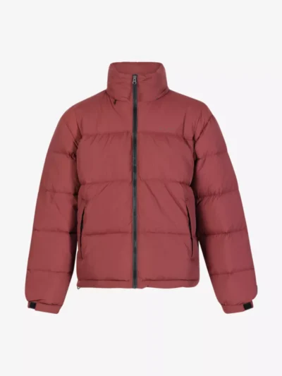 Olaf Olaf Matte Puffer Jacket - Middelrood