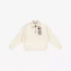 PAL Sporting Goods PAL Sporting Goods Half Zip Trui - Ecru