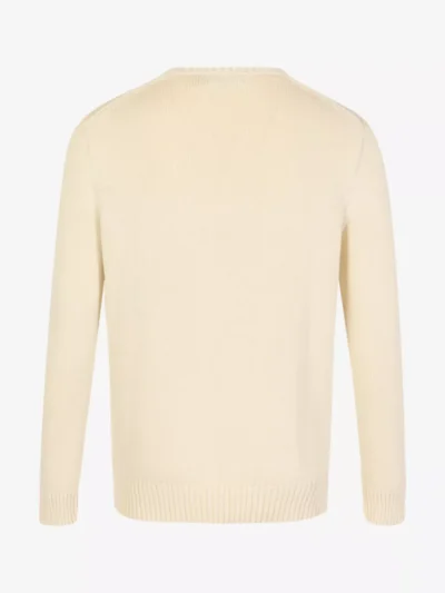 Ralph Lauren Ralph Lauren Trui katoen crewneck - Ecru