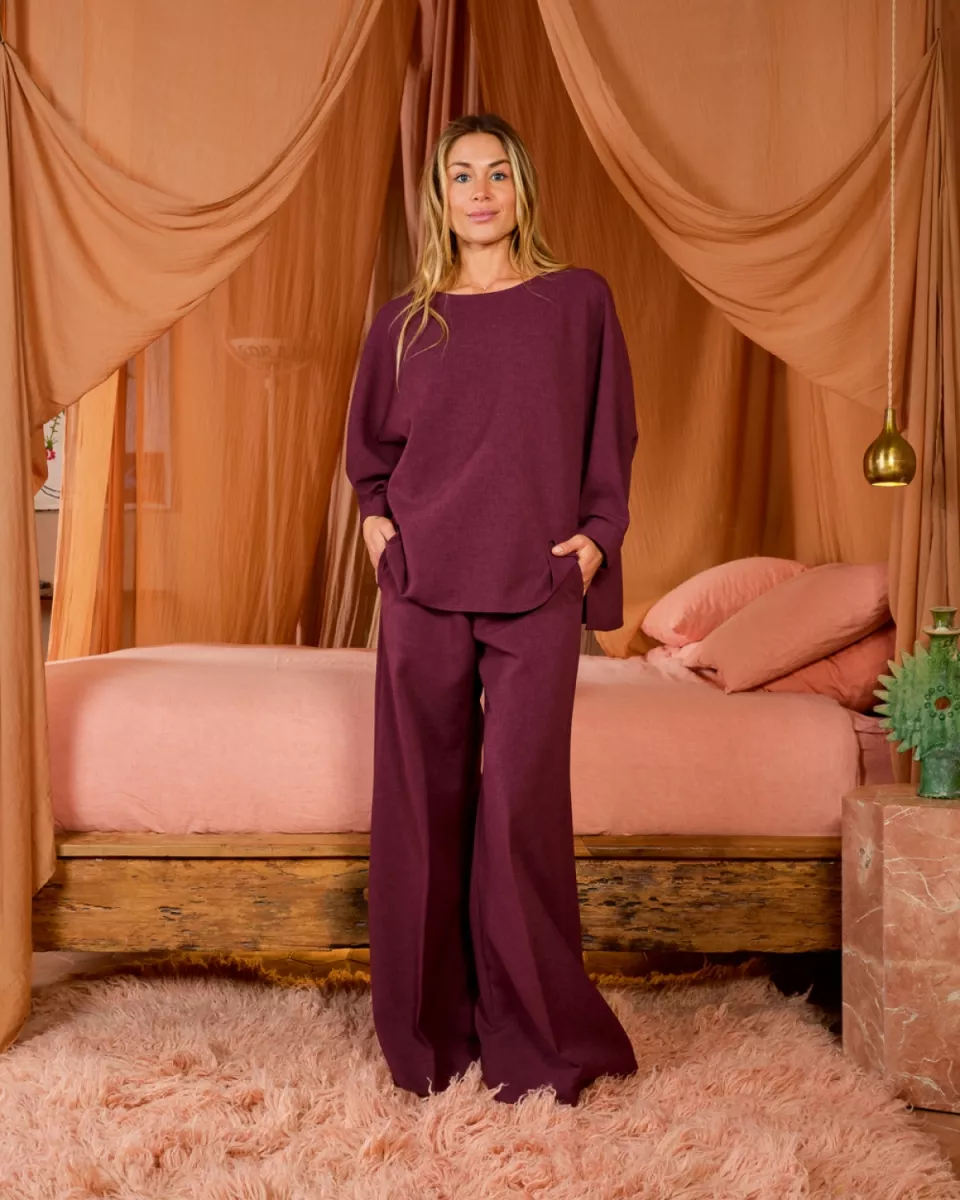 Sea me happy Blouse - Bordeaux 6 Sea me happy Sea me happy Blouse - Bordeaux