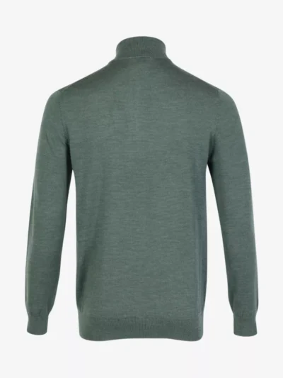 Seven Dials Seven Dials Trui Halfzip - Lichtgroen