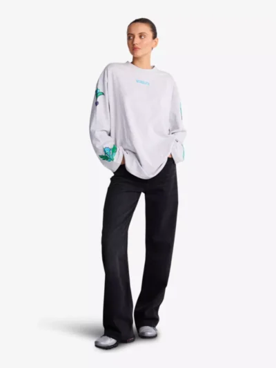 Stieglitz Stieglitz longsleeve - Grijs