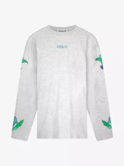 Stieglitz Stieglitz longsleeve - Grijs