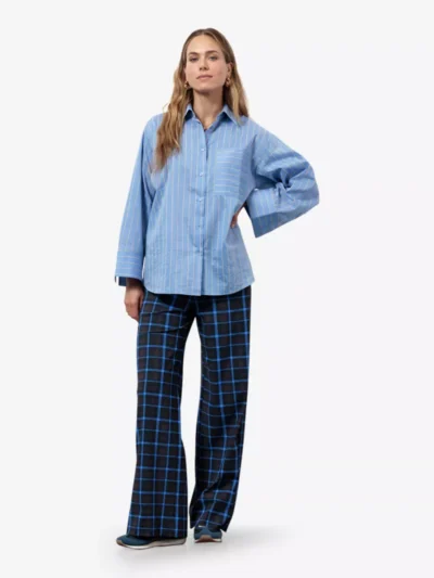 Studio Anneloes Studio Anneloes Blouse - Lichtblauw