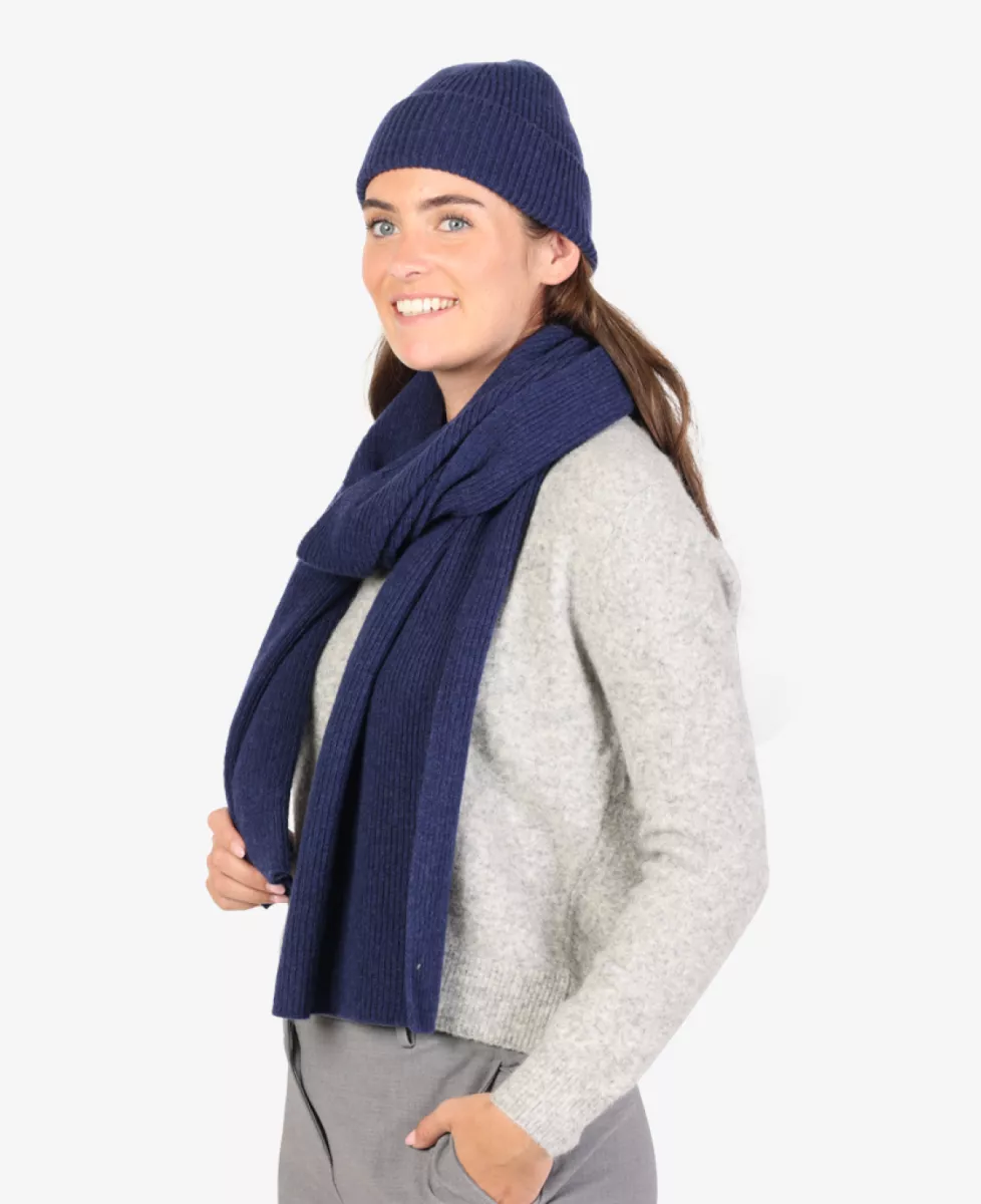 Van Zuilen Mode Muts - Donkerblauw 2 Van Zuilen Mode Van Zuilen Mode Muts - Donkerblauw