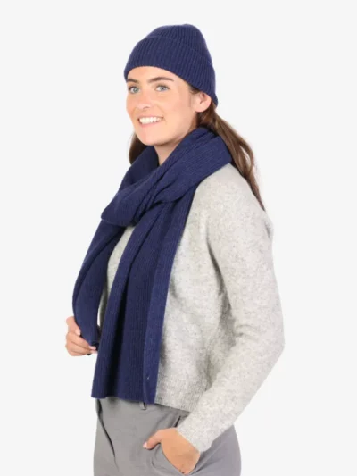 Van Zuilen Mode Van Zuilen Mode Sjaal - Donkerblauw