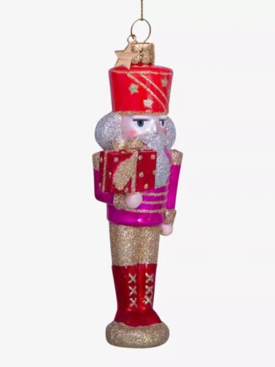 Vondels Vondels Kerstbal - Fuchsia