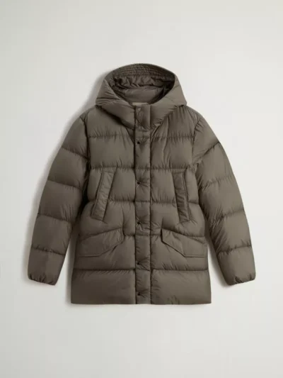 Woolrich Woolrich Jack halflang - Groen