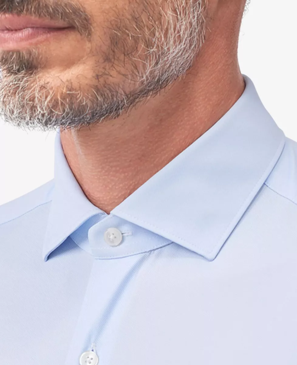 Xacus Dress Shirt Active - Lichtblauw 4 Xacus Xacus Dress Shirt Active - Lichtblauw