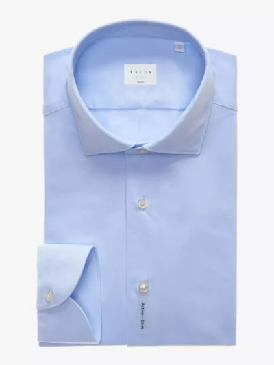 Xacus Xacus Dress Shirt Active - Lichtblauw