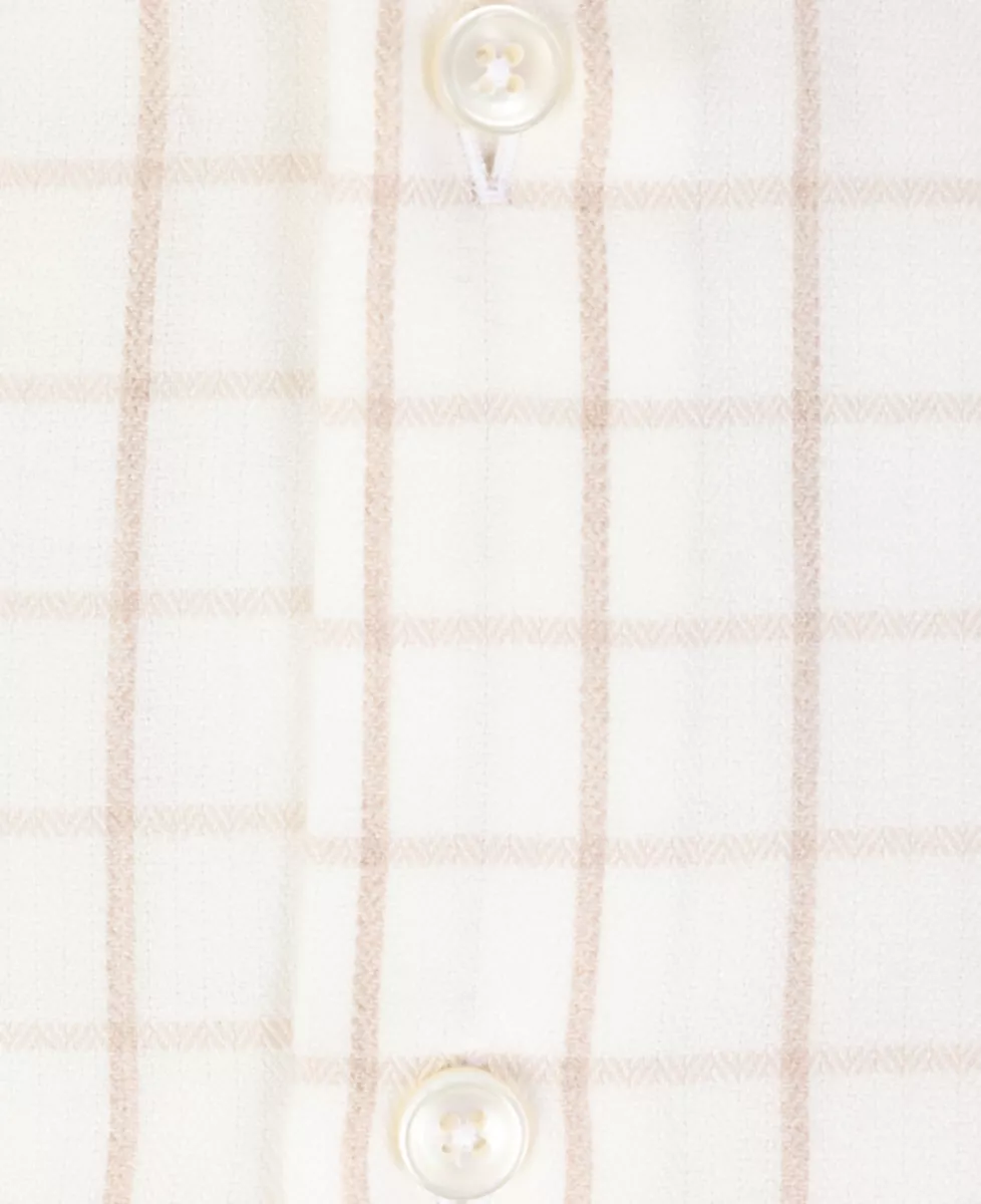 Xacus Flannel Shirt - Ecru 2 Xacus Xacus Flannel Shirt - Ecru