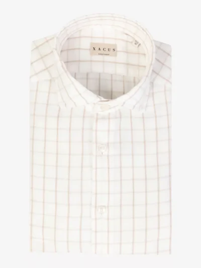 Xacus Xacus Flannel Shirt - Ecru
