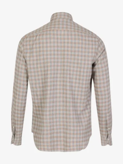 Xacus Xacus Flannel Shirt - Middelbruin