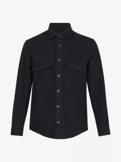 Xacus Xacus Overshirt - Zwart