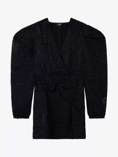 Alix The Label Alix The Label jurk - Zwart