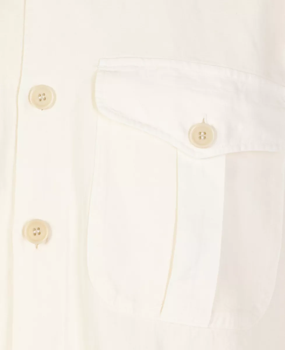 Aspesi Overshirt - Ecru 3 Aspesi Aspesi shirt / overshirt - Ecru