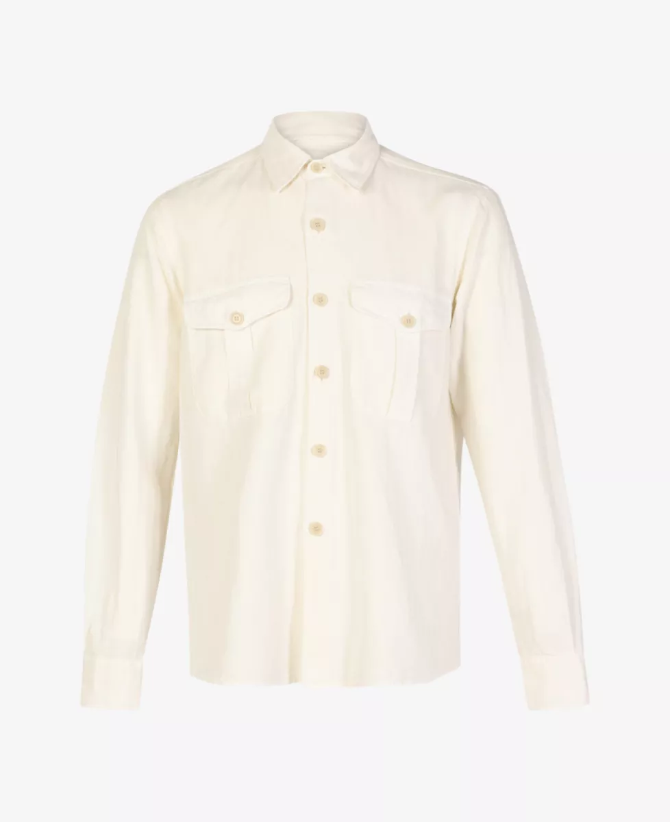 Aspesi Overshirt - Ecru 1 Aspesi Aspesi shirt / overshirt - Ecru