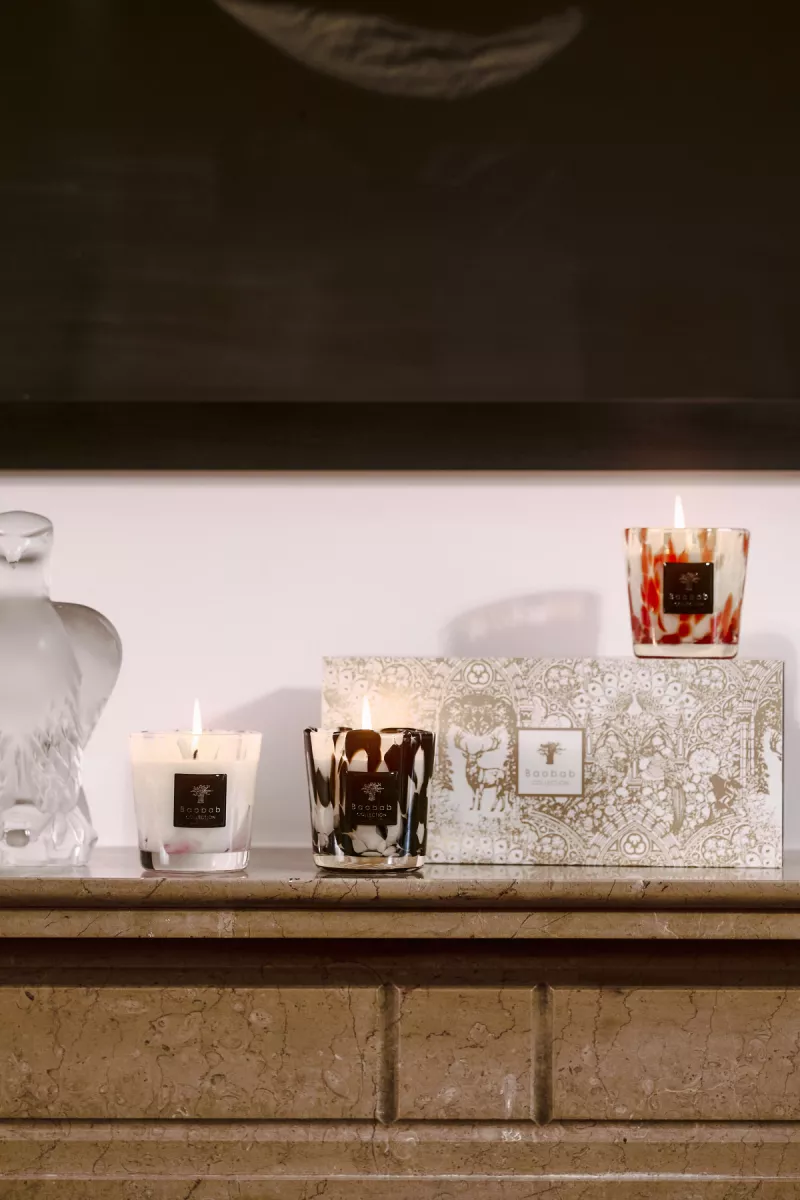 Baobab Geurkaars trio - Pearls kaarsen 2 Baobab Baobab Geurkaars trio - Pearls kaarsen