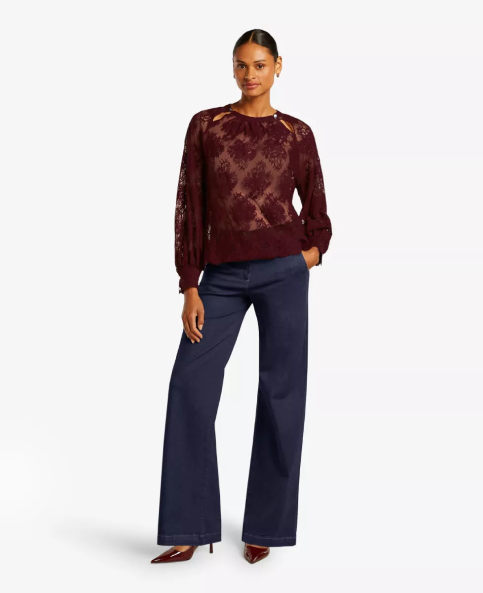 Beaumont Blouse - Bordeaux 5 Beaumont Beaumont Blouse - Bordeaux