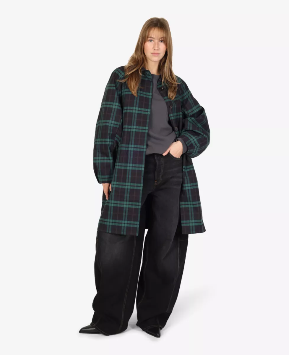 Bellerose Mantel - Donkerblauw 2 Bellerose Bellerose Mantel - Donkerblauw