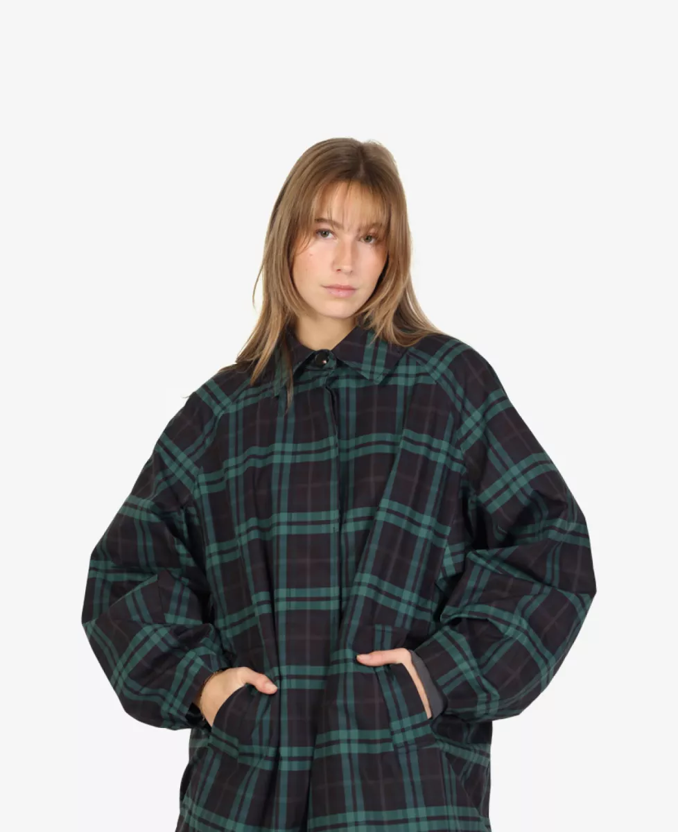 Bellerose Mantel - Donkerblauw 4 Bellerose Bellerose Mantel - Donkerblauw