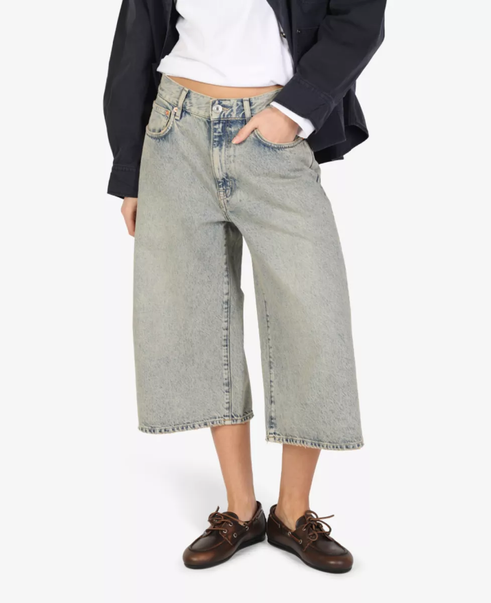 Bellerose Bermuda - Denimblauw 2 Bellerose Bellerose Bermuda - Denimblauw