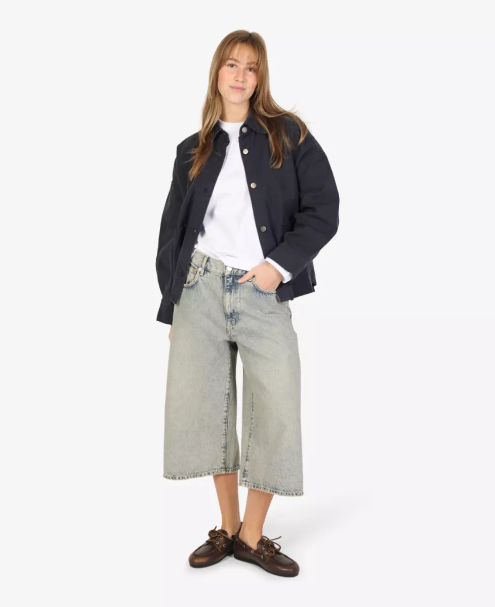 Bellerose Bermuda - Denimblauw 4 Bellerose Bellerose Bermuda - Denimblauw