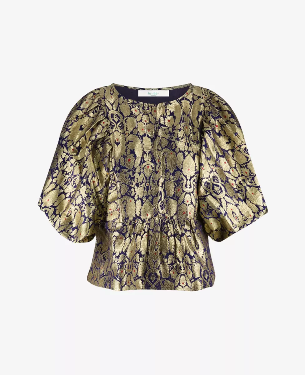 By-Bar Blouse - Goud 1 By-Bar By-Bar Blouse - Goud