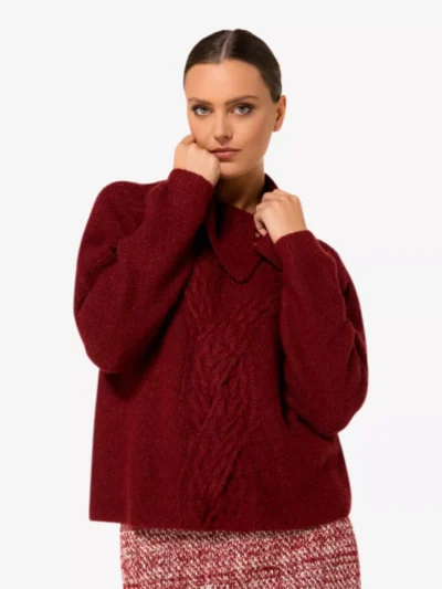 Caroline Biss Caroline Biss Trui - Bordeaux