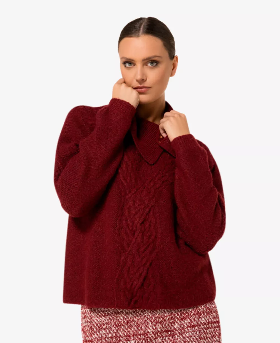 Caroline Biss Trui - Bordeaux 2 Caroline Biss Caroline Biss Trui - Bordeaux