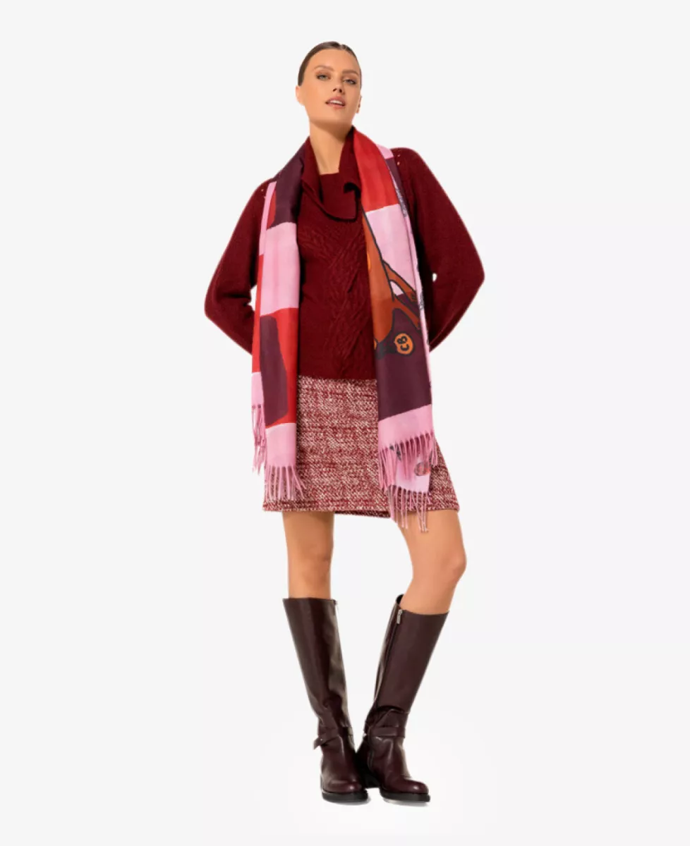 Caroline Biss Trui - Bordeaux 4 Caroline Biss Caroline Biss Trui - Bordeaux