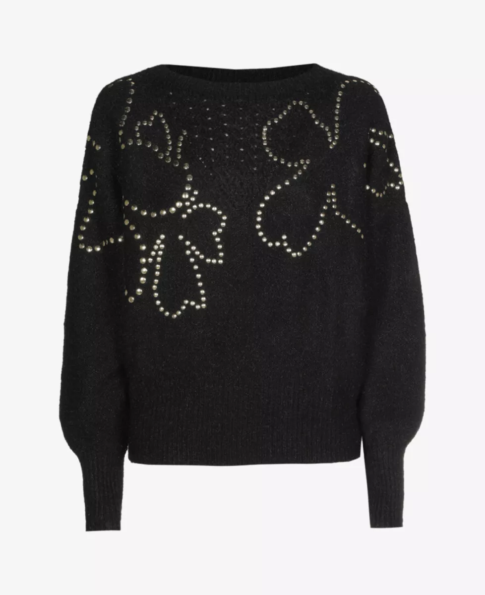 Caroline Biss Trui - Zwart 1 Caroline Biss Caroline Biss Trui - Zwart